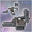 2.jpg Futuristic Industrial Plant with Storage Silo and Production Base (16) - Future Sci-Fi SF Post apocalyptic Tabletop Scifi Wargaming Planetary exploration RPG Terrain