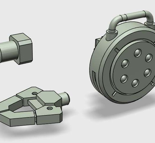 4-ammo.jpg Conjunto de peças personalizadas Graze Death Hound