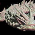 Furry-Dragon2.png Articulated Dragon - Furry Dragon - Print in place/No Supports