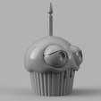FNAFCupcake_2023-Feb-09_06-06-57PM-000_CustomizedView28896588297.png Chica's Cupcake 3D Print File Inspired by Five Nights at Freddy's | STL for Cosplay