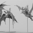 Warboss on Wyvern (11).jpg Free STL file Boss Git on Pet Drake・Object to download and to 3D print