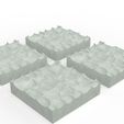 untitled.6087.jpg 3D file hammered mosaic・3D printer model to download