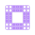 uBeam9.Holes2.7x7.Fancy.stl Générateur ultime de LegoBeam/BitBeam