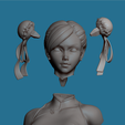 Untitled2.png ( No AI slop) Pin-up Chun li Outfit2 - 3D print STL