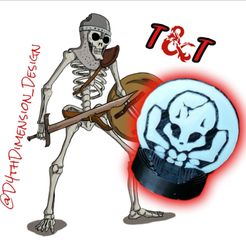 WhatsApp-Image-2022-01-17-at-6.07.27-PM-12.jpeg STL file Skeleton - D&D set - D&D Minis - D&D Miniatures - D&D Skeleton Coin - Token - Miniature - Dungeons and Dragons Evil PG・Design to download and 3D print