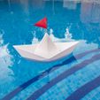 P8161777.jpg Floating paper boat