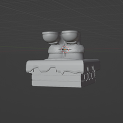 santa.png Ornement de Noël du Père Noël à l'envers coincé dans la cheminée #CHRISTMASXCULTS