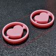 20230129_131037.jpg STL-Datei Herz-Spinner: Bleistift-Topper, Schlüsselanhänger & mehr・Modell zum Herunterladen und 3D-Drucken