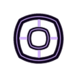 curvedsquaredonut2cm.stl Set de découpeurs de beignets carrés incurvés