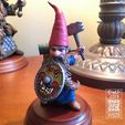 Photo-Jan-26-2023,-4-24-34-PM.jpg Gnome with Mace, Fantasy Tabletop RPG Miniature or Garden Gnome Statue
