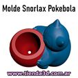 snorlax-pokebola-7.jpg Pokemon Snorlax Pokebola Pokemon Flowerpot Mold