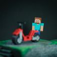 SC1.jpg Free STL file Minecraft Steve's Scooter・3D printing model to download