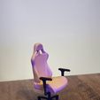 20251013_153526.jpg Miniature Gamer Chair , Gamer Chair STL File, Dollhouse Miniature Furniture, 1:12 Scale Dolls House Accessory for Barbie,Dollhouse Accessory