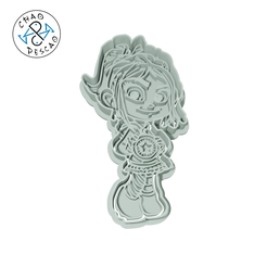 Vanellope_C.png Vanellope - Wreck It Ralph (no 11) - Cookie Cutter - Fondant - Polymer Clay