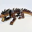 CC99B5C5-5102-42C2-9BF8-3E04BD0335CB.jpeg 3D file Articulated Steampunk Mechanical Dragon・Template to download and 3D print