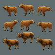 cows_all_colour.png Cattle Miniatures/Statues Set (32m and 1:24 scale)