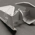 TieInterceptorBackLeft.jpg Free STL file Tie Fighter Interceptor Kit Card・Object to download and to 3D print