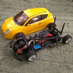 FWD34.jpg STL file Front Wheel Drive M-chassis RC Car・3D print object to download