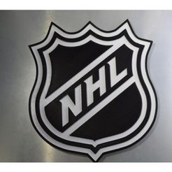 720X720-nhl1.jpg Descargar archivo STL gratis Logotipo de dos colores de NHL • Diseño para imprimir en 3D, filamentone