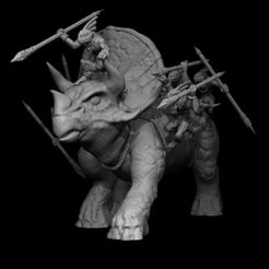 Base-Render-4513.jpg Free 3D file Taurosaur Saurian Ancients・3D printable model to download