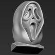q16.jpg Ghostface from Scream bust ready for full color 3D printing