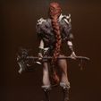 Tras.jpg Barbarian Queen 3D Print