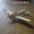b2.png Douglas A1-H SKYRAIDER - 1/44 scale model