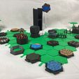 IMG_0021.jpg Modular Tile System - BattleTech - Terrain tiles