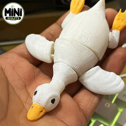 A-DUCK-06.png Fichier STL Canard et hérisson・Objet pour impression 3D à télécharger