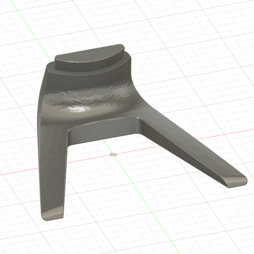 Headphone Stand, Oversized, 2 Parts, Symmetrical - 3D model önizlemesi