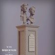 Twins-Ver2-3Views-1.jpg Haunted Mansion The Twins 3D Printable Busts