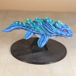 Space-Whale-Panted-Right.jpg Alien Space Whale Miniature