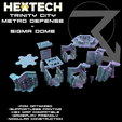 HEXTECH-Trinity-City-Metro-Defense-Sigma-Dome-Parts.png HEXTECH - Trinity City - Metro Defense Expansion (Battletech Compatible)