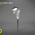 LUCIUS WAND.401.png 3D file Harry Potter Wand Set 4・3D printable model to download, 3D-mon