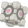 portal-companion-cube-3d-model-stl3.jpg Портал - Куб компаньона - 3D модели