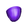 Front.stl STL file SANDMAN helmet scale 1:1・3D printable model to download