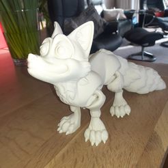 Raposa Flexi para impressão no local com versões 3MF e XL incluídas!