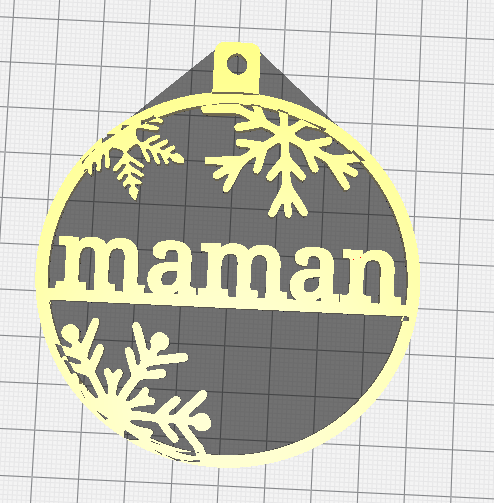boule de noël 3D model