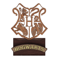 Harry-Potter-Standphone-v1.png Télécharger fichier STL Support pour téléphone ou tablette Harry Potter Poudlard • Design imprimable en 3D, Upcrid