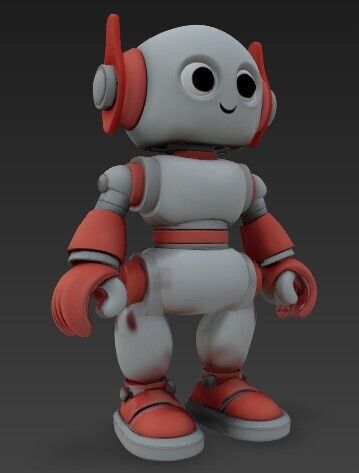 🤖 Future Fun in 3D: Poseable Cute Robot Toy Model・ STL File for 3D ...