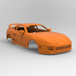 untitled.826.png Archivo STL carroceria -- TOYOTA SUPRA MK4-- ESCALA 1/24・Diseño imprimible en 3D para descargar