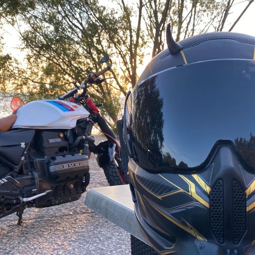 Ruroc Atlas 2.0 helmet horns 3D model