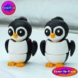 0.jpg PRINT IN PLACE CUTE FLEXI TINY PENGUIN