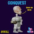Conquest-invincible-3d-print-toy-flexi-articulated-3.jpg CONQUEST INVINCIBLE TOY FLEXI