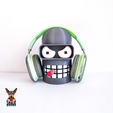 1.png Bender - Headphone & Joystick Holder