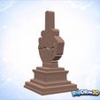jpg_frame_10.jpg Große Textnachricht-Steinskulptur - RDW3D-YKLA4