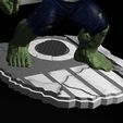 10.jpg Hulk From Movie The Incredible Hulk 2008 with Edward Norton File STL 3D Print Model Two Versions
