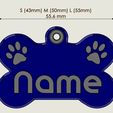 Capture.jpg Bone-shaped dog medal pack (48 STL