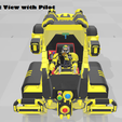 Hover-Bike-2.png Hover Cycle Space Marine personalizado - Escala de figuras de 7 polegadas