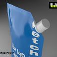Ketchup Pouch-05.jpg 3D-Datei Juice Pack・Modell für 3D-Drucker zum Herunterladen